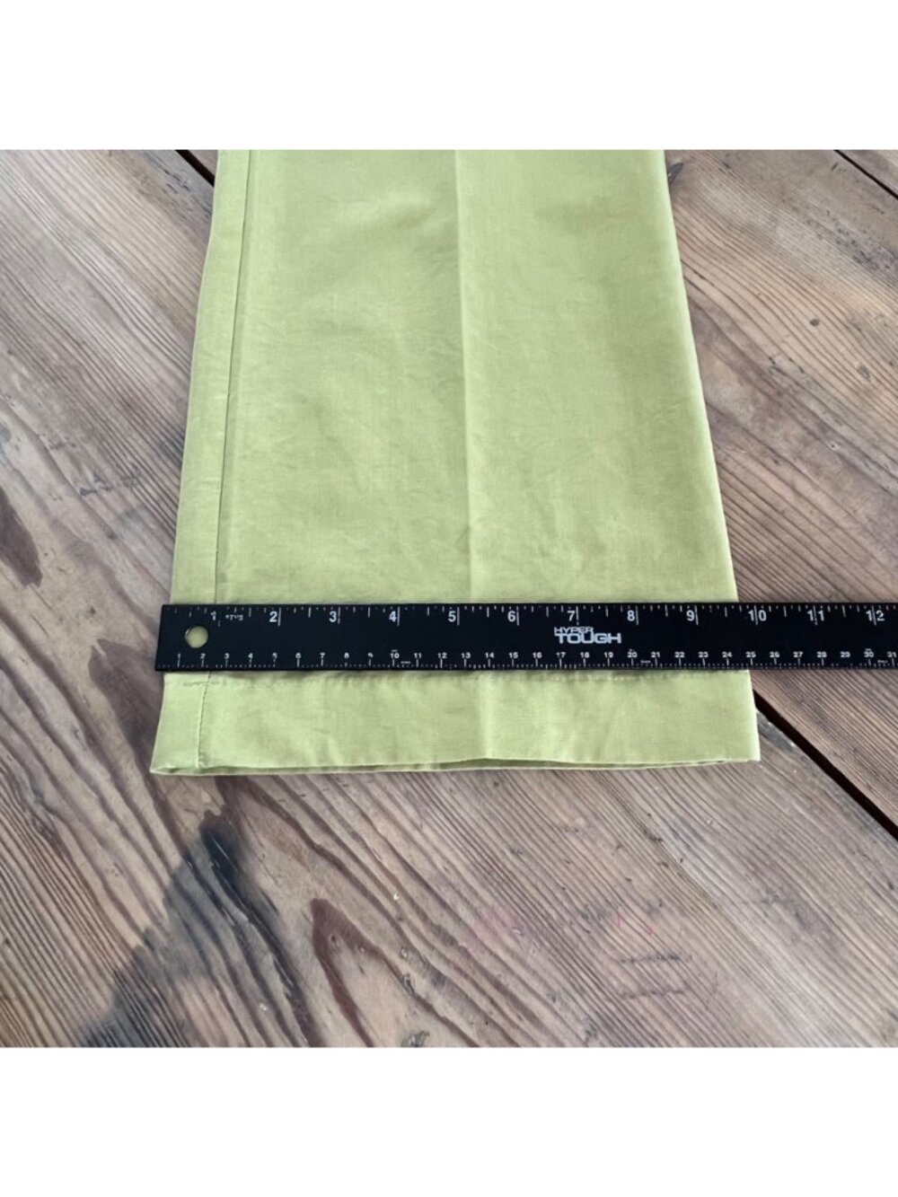 Emma James Cropped Pants Womens 10S Lime Green Flap Pockets - Picture 8 of 8